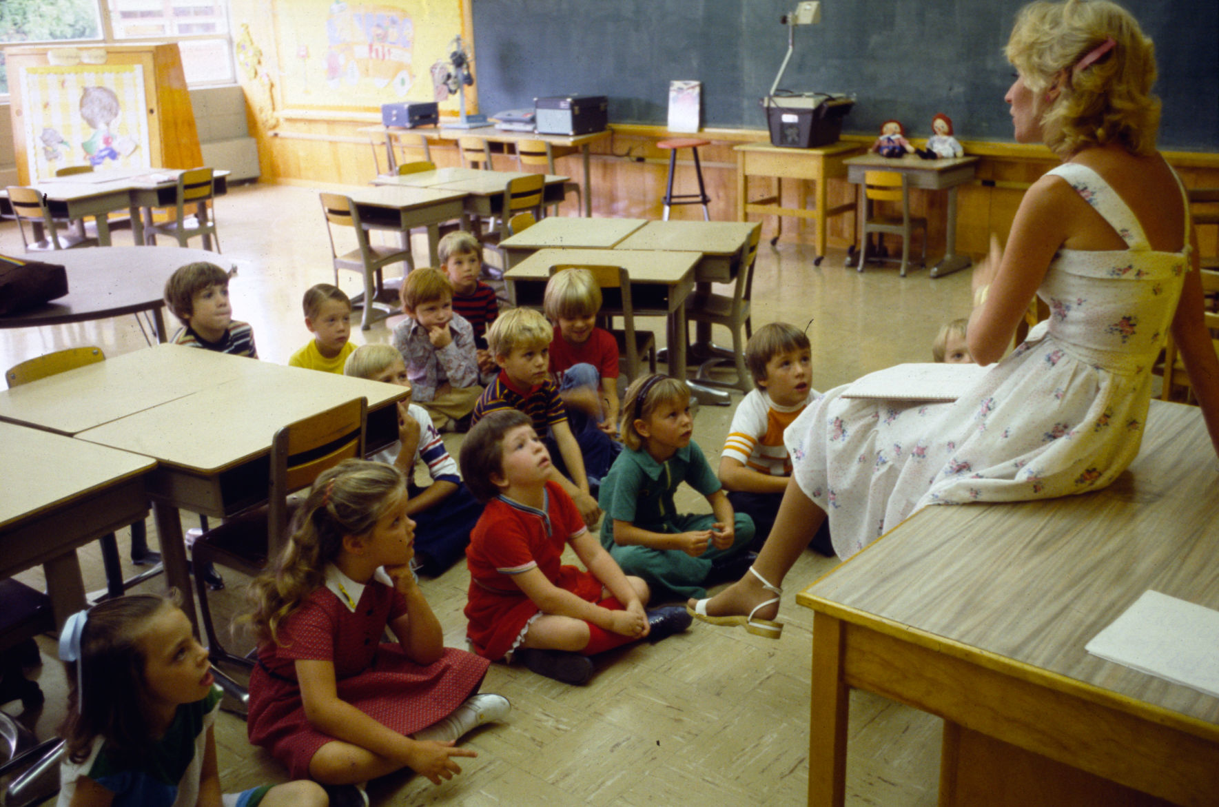 Poly Drive Elementary School, 1980